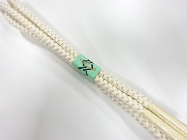 未使用品　正絹　手組帯締め